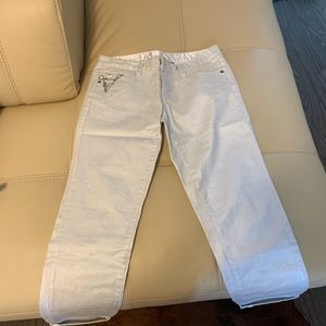 Armani Exchange pearl white jeans never worn!